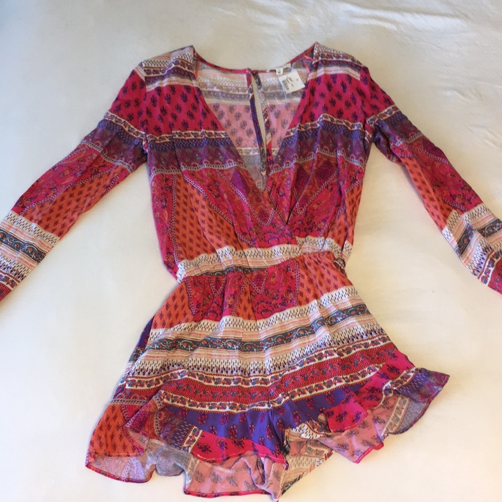 Colorful boutique romper